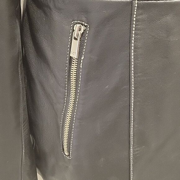 Michael kors leather jacket, L - Picture 3 of 4